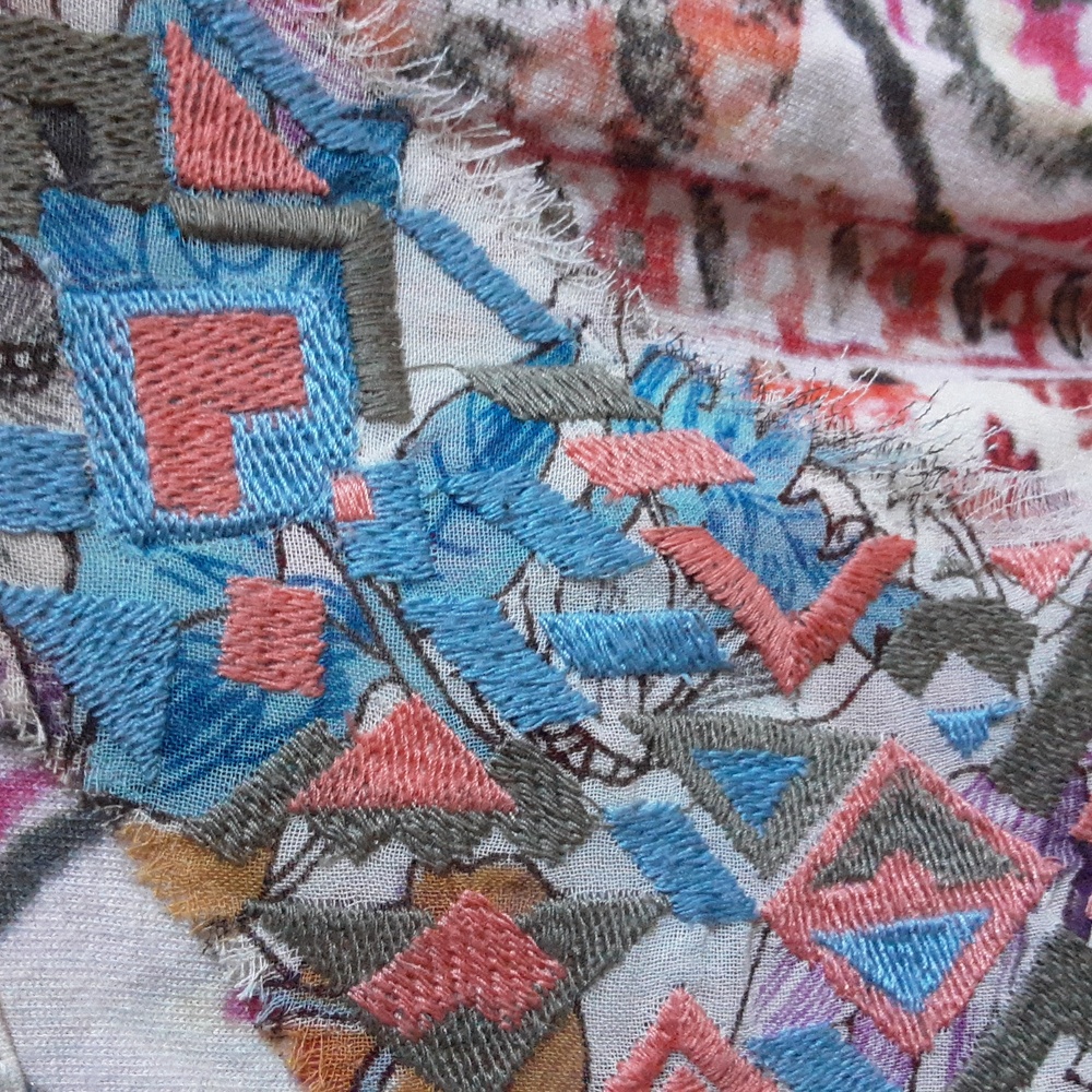 Sundance Multicolor Boho Blouse - Picture 4 of 4